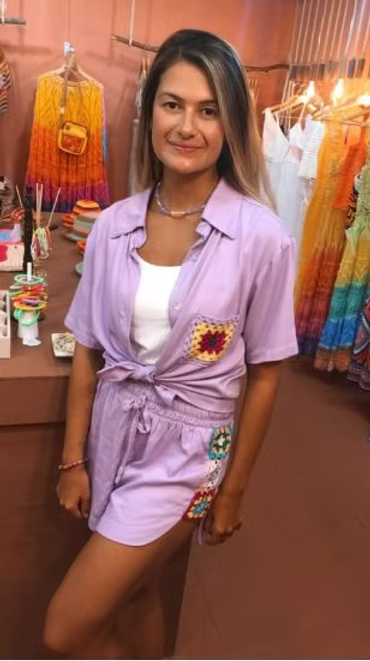 Camisa SunFlowers Lavanda