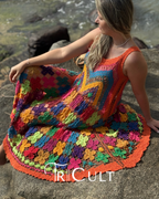 Vestido Renda Filé Florescer