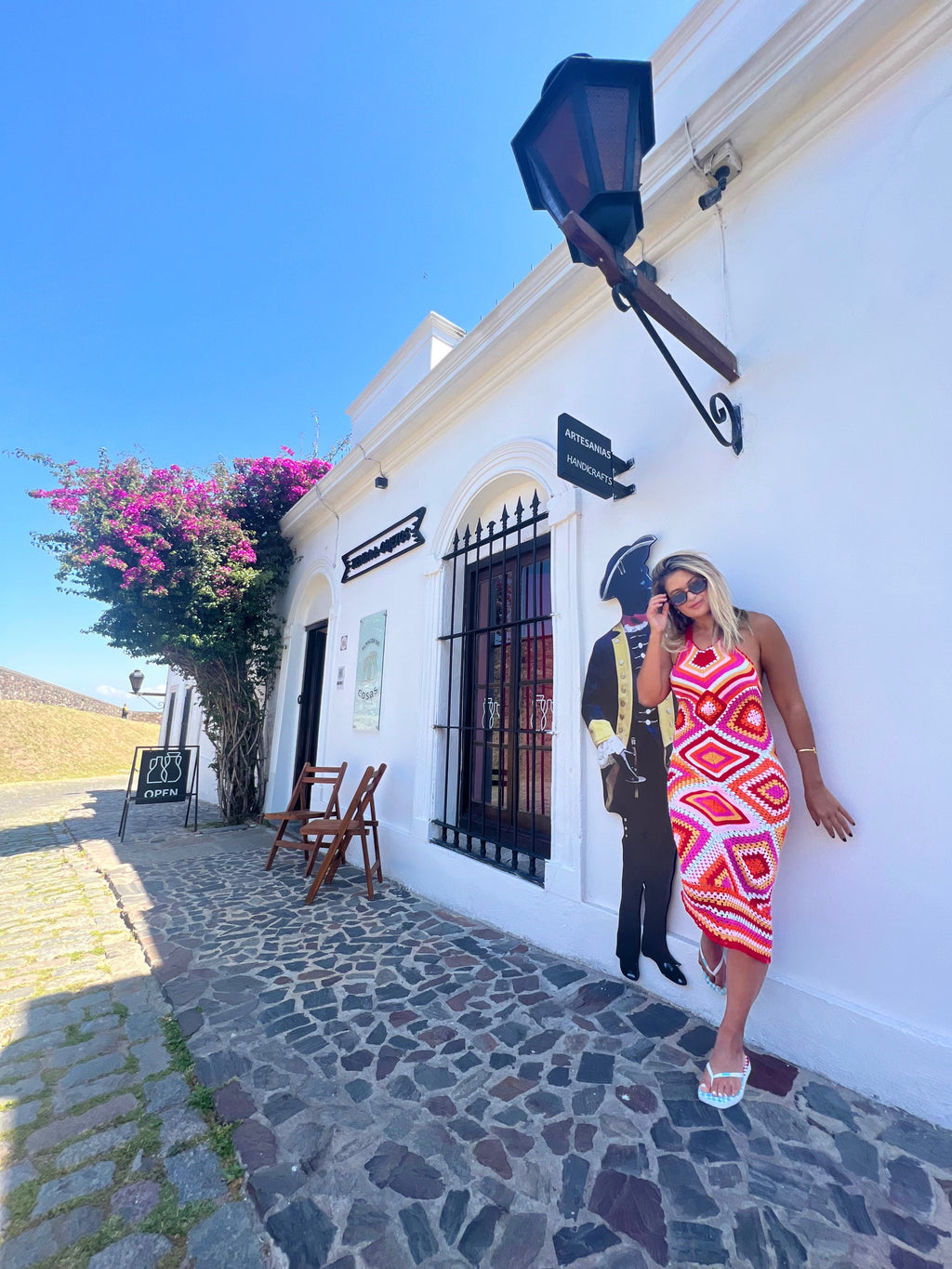 Vestido Midi Colonia Del Sacramento