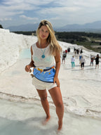 Short Jeri Curto Bege