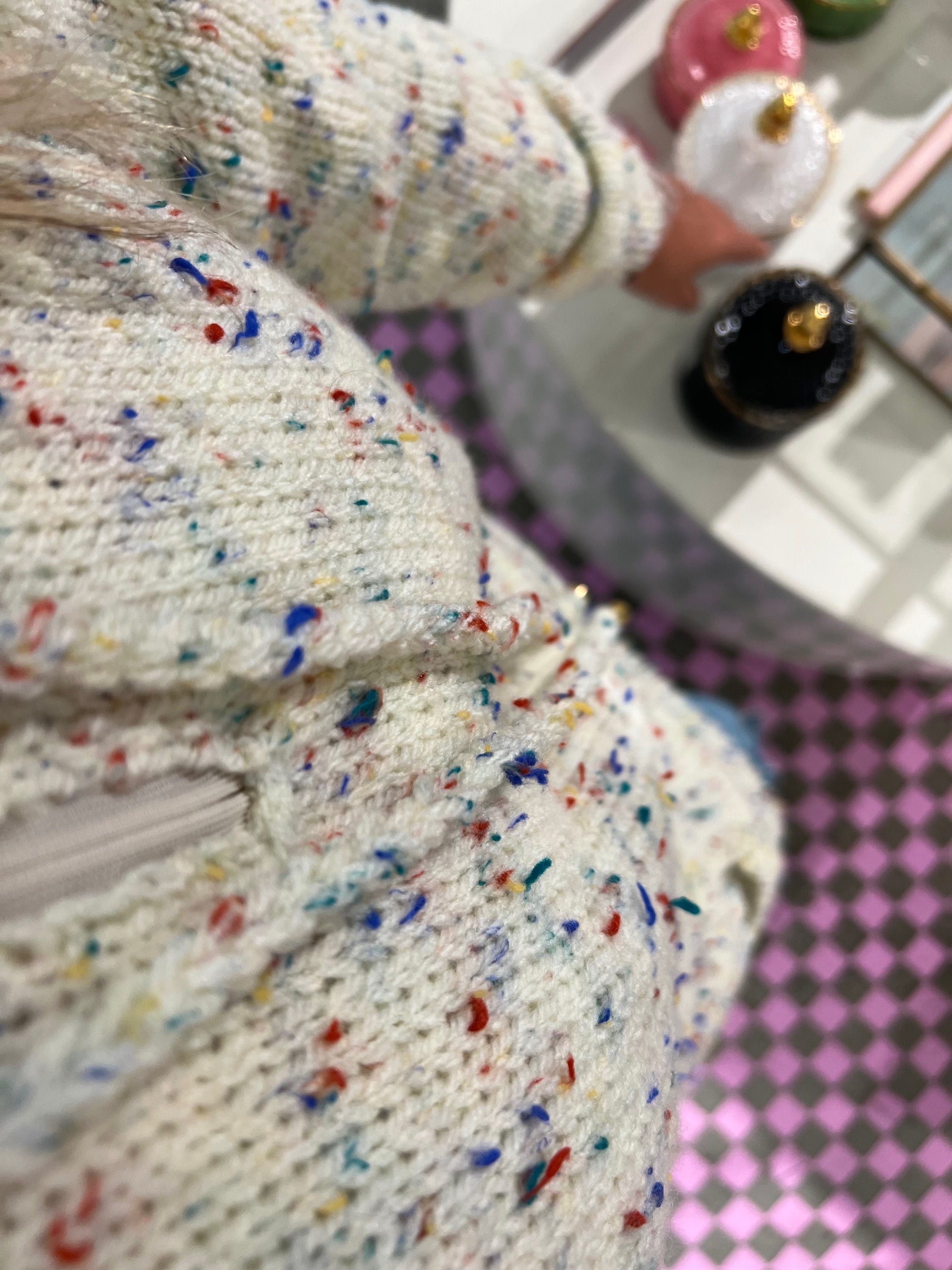 Moletom Cintia Dicker Off-White