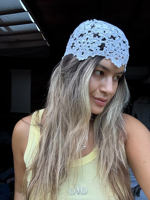 Mesh Hat (Touca de Crochê)