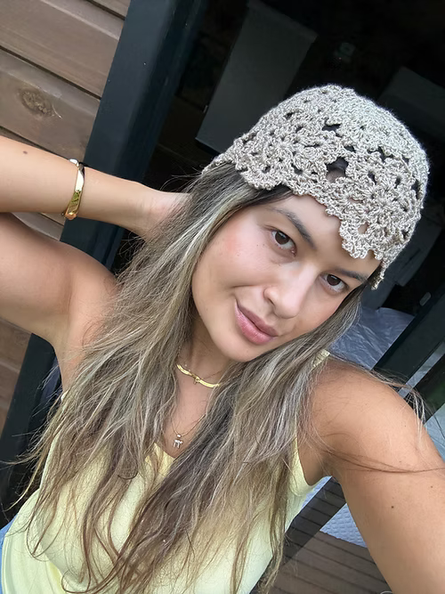 Mesh Hat (Touca de Crochê)