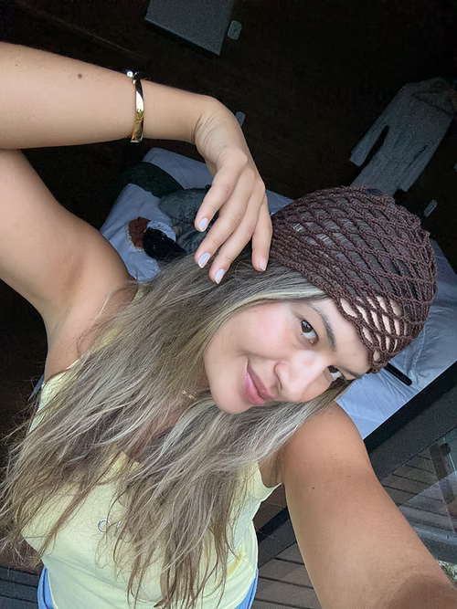 Mesh Hat (Touca de Crochê)