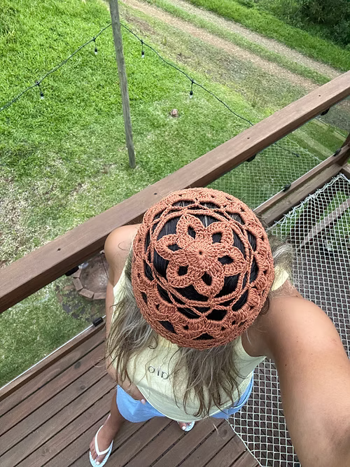 Mesh Hat (Touca de Crochê)